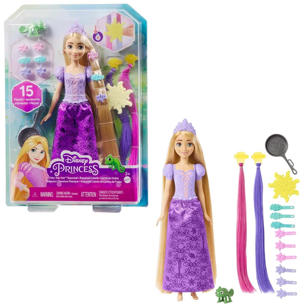Տիկնիկ արքայադուստր Ռապունցել Mattel
