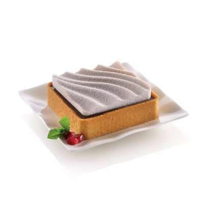 Կաղապար MINI TARTE SAND + 6 օղակ 80x80մմ Grey