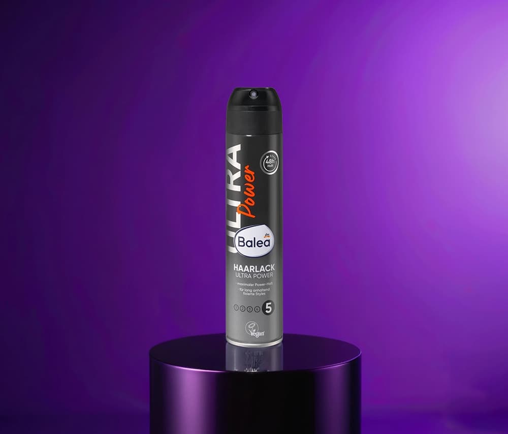 BALEA Մազերի Լաք Ultra Power, 300 մլ