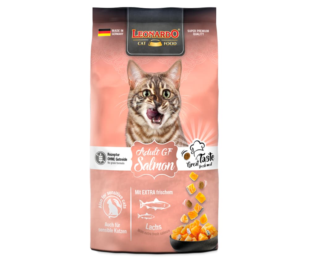 Կատվի կեր LEONARDO Adult GF Salmon 300 գ 