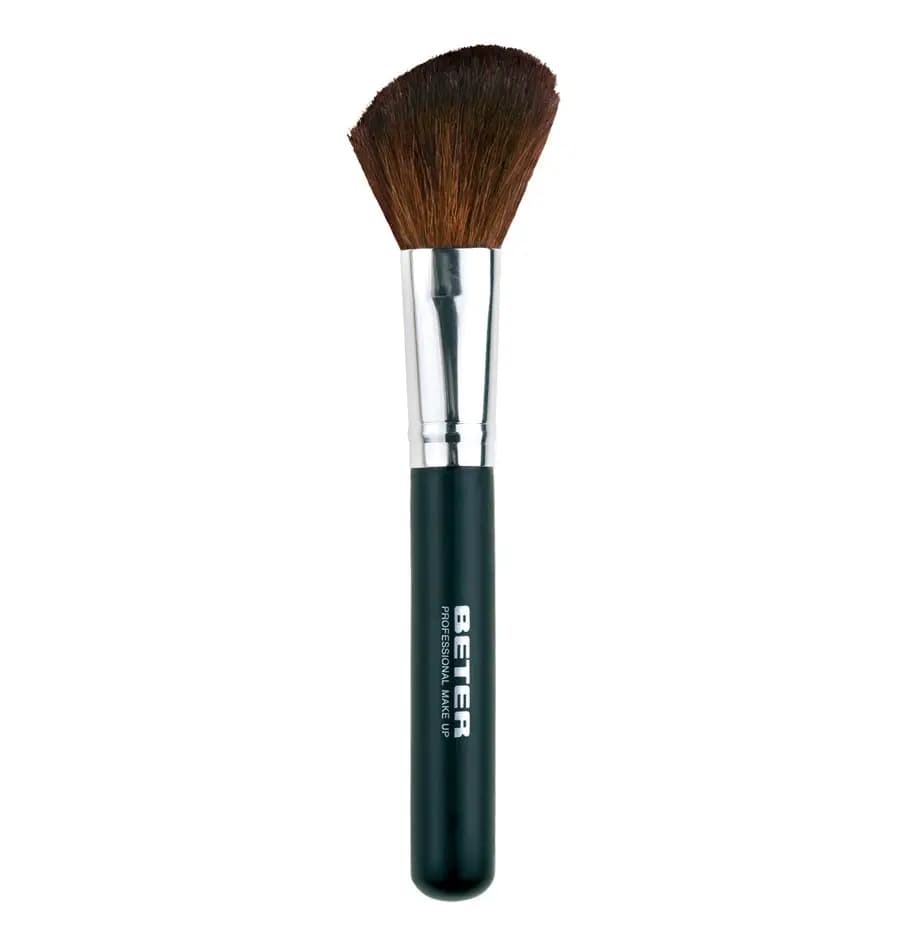 Angled make up brush, goat hair - Beter