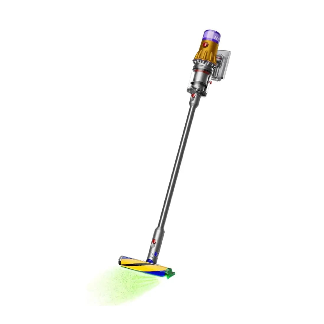 Անլար Փոշեկուլ Dyson V12 Detect Slim Absolute Cordless Vacuum Cleaner Yellow/Nickel SV46