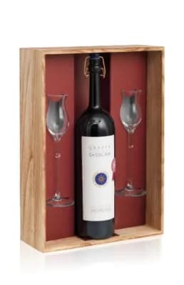 POLI DISTILLERY Sassicaia With Tulip Glasses գրապպա, 0.5լ