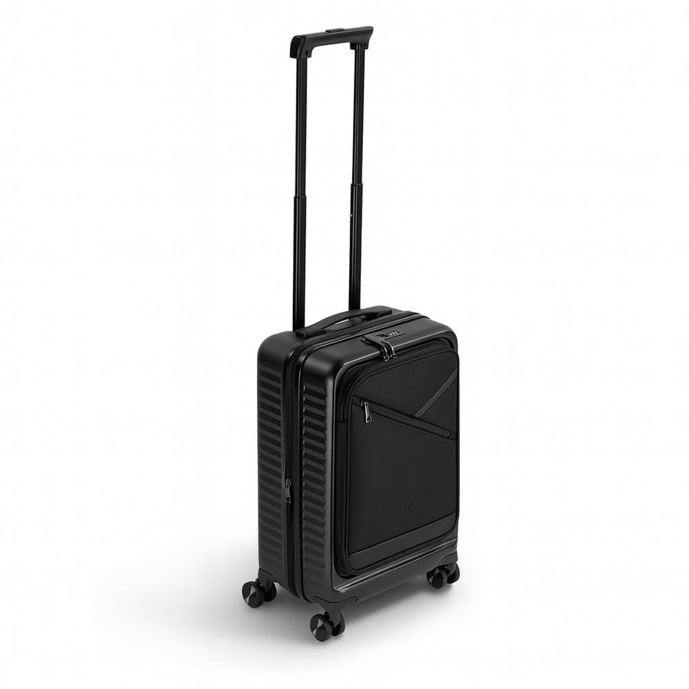 Ճամպրուկ Rivacase 8180 black Clark-ECO Hardshell 