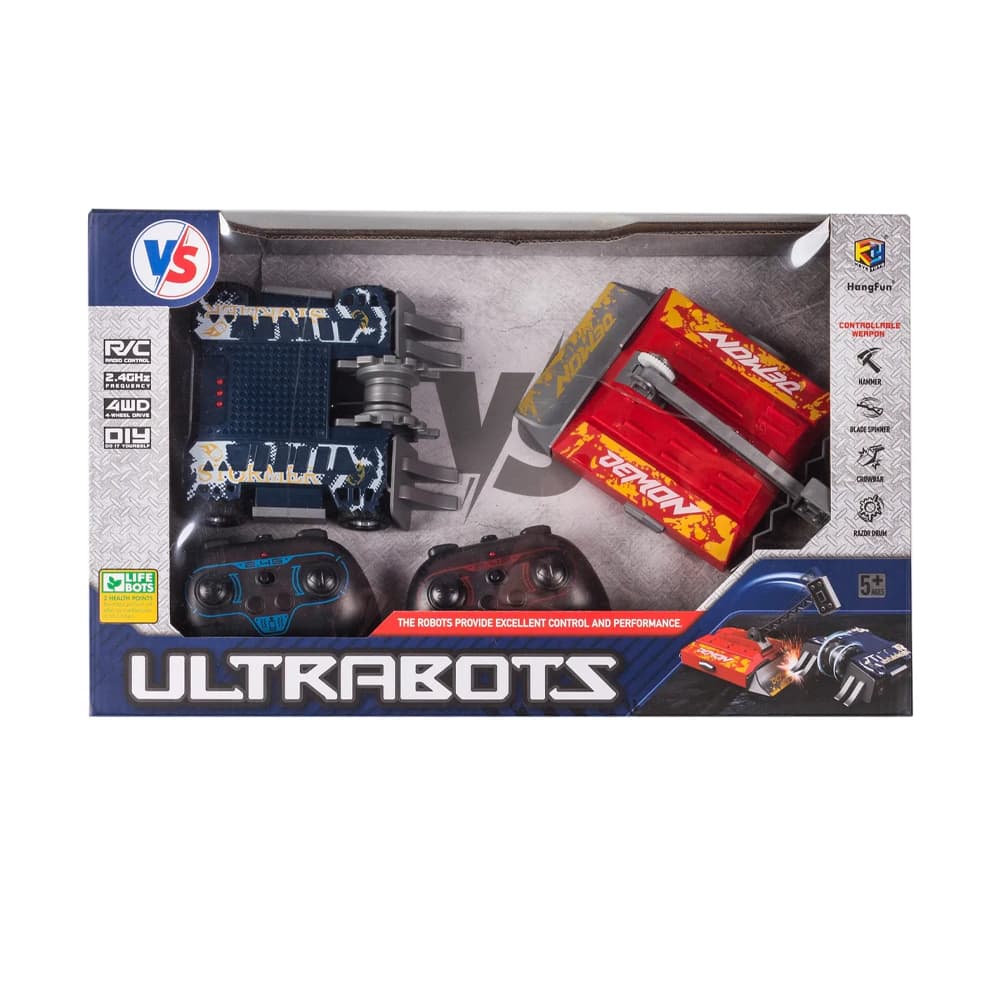 Հեռակառավարվող խաղ ռոբոտներով Ultrabots 253AC