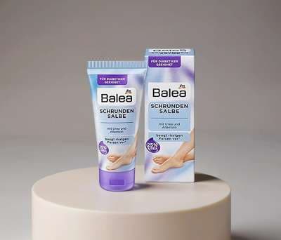 BALEA Ոտքերի Քսուք ճաքերի դեմ 25% ուրեայով, 50 մլ
