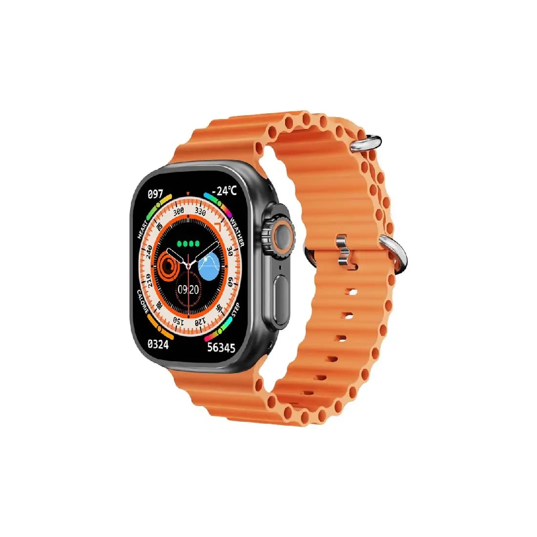 Խելացի Ժամացույց Porodo Smart watch Ultra Ultimo PD-ULTIMOT-BKOG