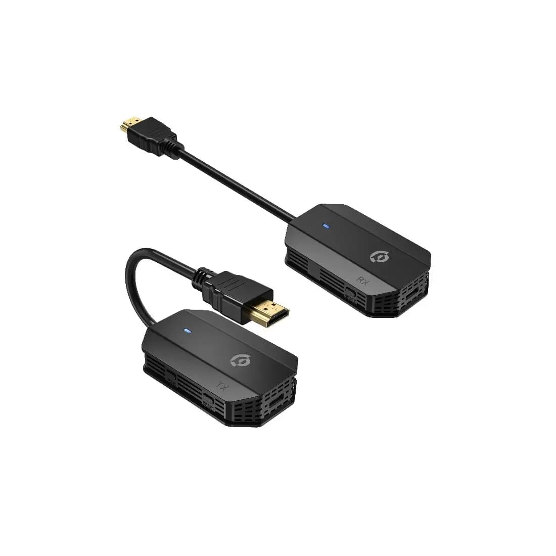 Փոխադրիչ Powerology Wireless HDMI Mirroring Adaptor Pair with USB-C Cable Full HD 1080P 