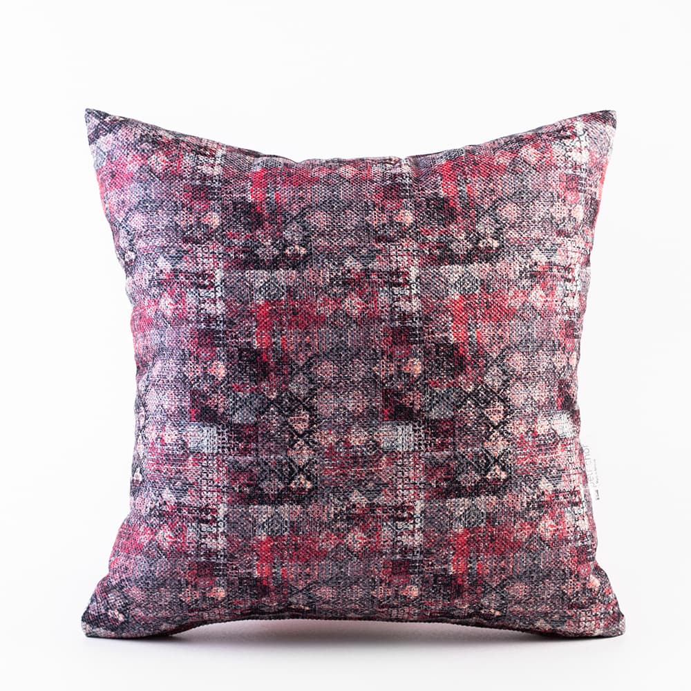 Petrichor «Crimson Mosaic» դեկորատիվ բարձ