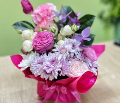 Ծաղկային կոմպոզիցիա «Blush Bloom»