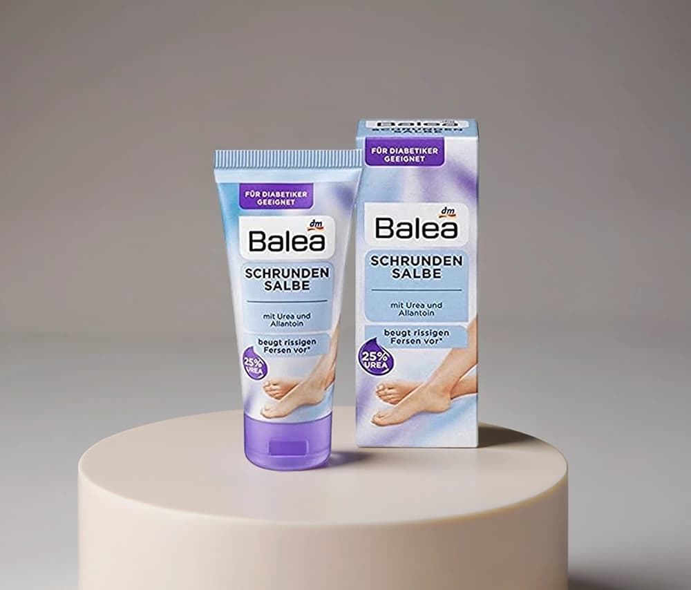 BALEA Ոտքերի Քսուք ճաքերի դեմ 25% ուրեայով, 50 մլ
