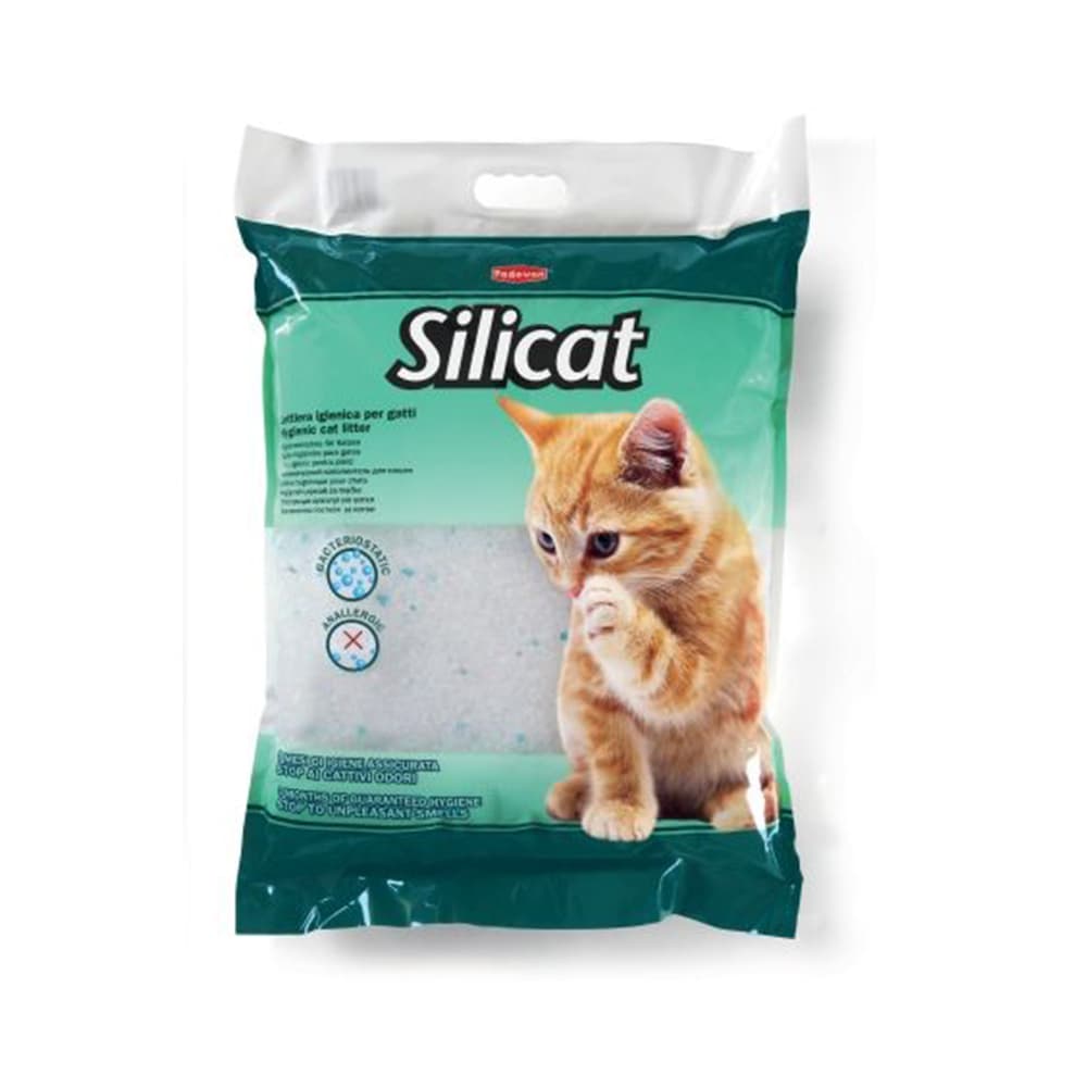 Կատվի լցանյութ SILICAT 16 lt