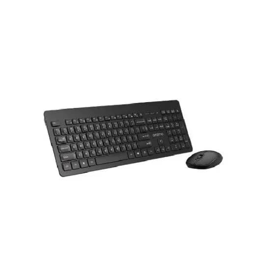Oraimo Wireless Keyboard + Mouse KK30 (Black)