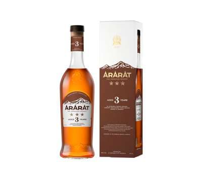 Բրենդի «Ararat» 3 տարեկան 500մլ