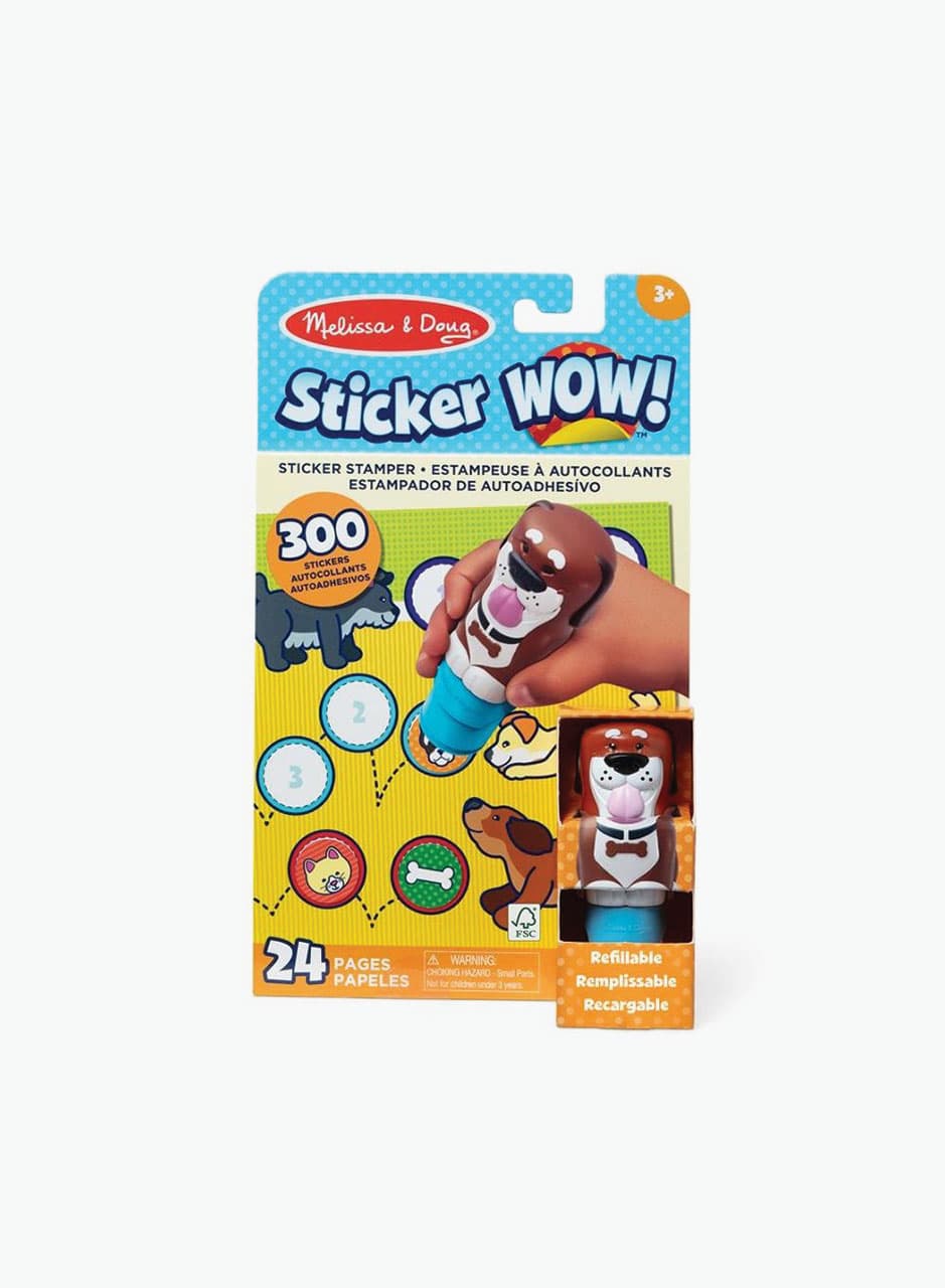 Spin Master Խաղային հավաքածու Melissa&Doug «Նոթատետր և դրոշմանիշ՝ շնիկի պիտակներով»