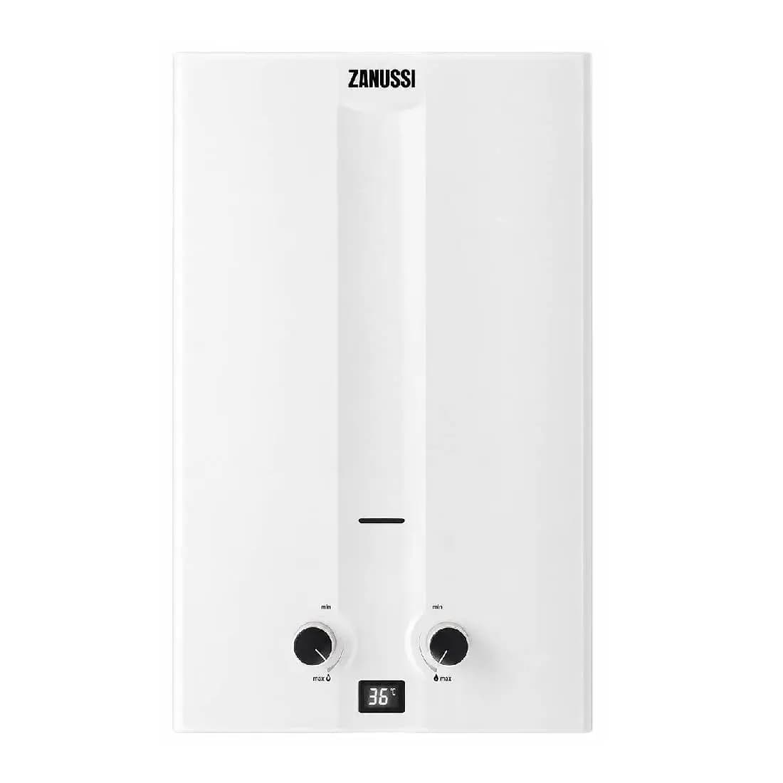 Գազային ջրատաքացուցիչ ZANUSSI GWH12 Fonte Semi Turbo+Pipe