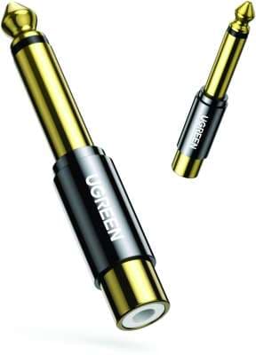 Audio(f) RCA - Audio(m) 6.35mm