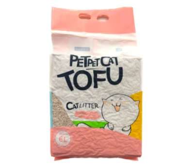 Կատվի լցանյութ Tofu Դեղձ 2.5կգ