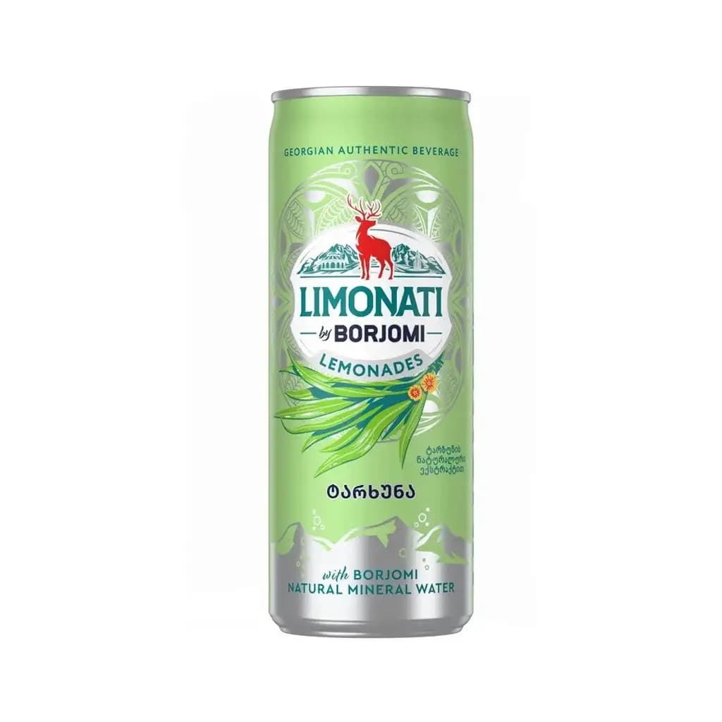 Զովացուցիչ ըմպելիք «Limonati by Borjomi» թարխուն 330մլ