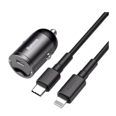 Լիցքավորիչ մեքենայի Baseus Type C IP 18W cabel
