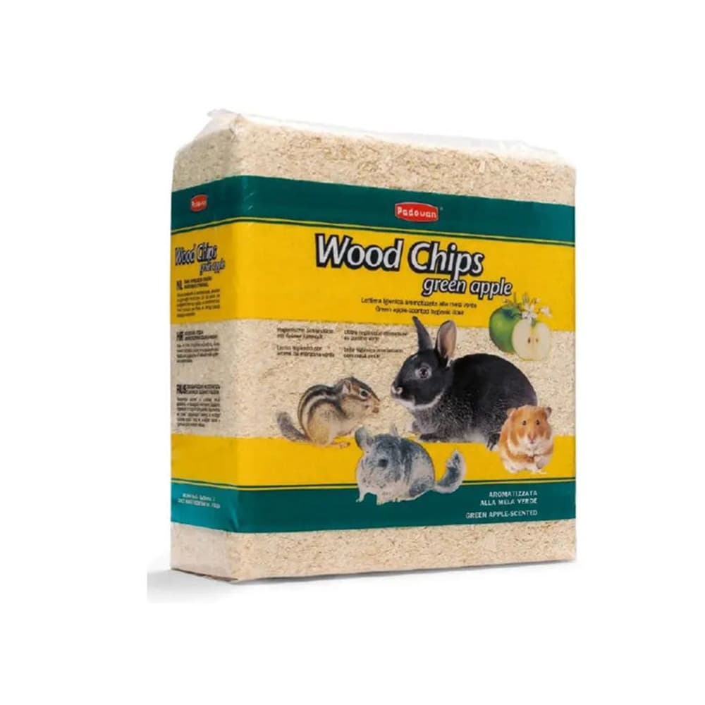 Լցանյութ WOOD CHIPS, green apple 14l