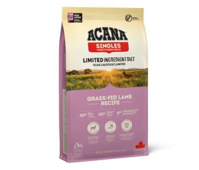 Շան չոր կեր Acana Grass-Fed Lamb (բոլոր ցեղատեսակի հասուն շների համար) Գառ և բանջարեղեն 1կգ