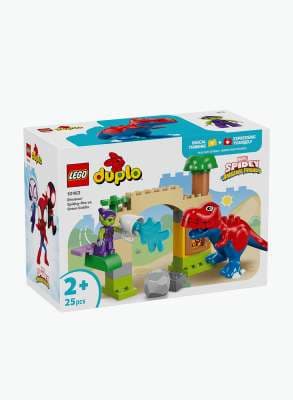 Lego Կառուցողական խաղ Duplo «Դինոզավր Սփայդի-Ռեքսն ընդդեմ Կանաչ Գոբլինի»