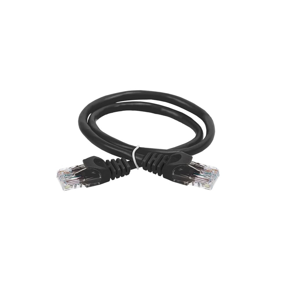Ցանցային մալուխ ծայրակալով ITK 5m PC09-C6UL-5M Black