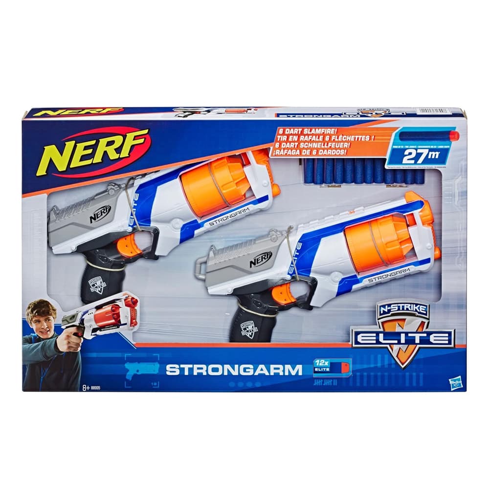 Nerf ինքնաձիգ 2 հատ 12 փամփուշտներով Hasbro 