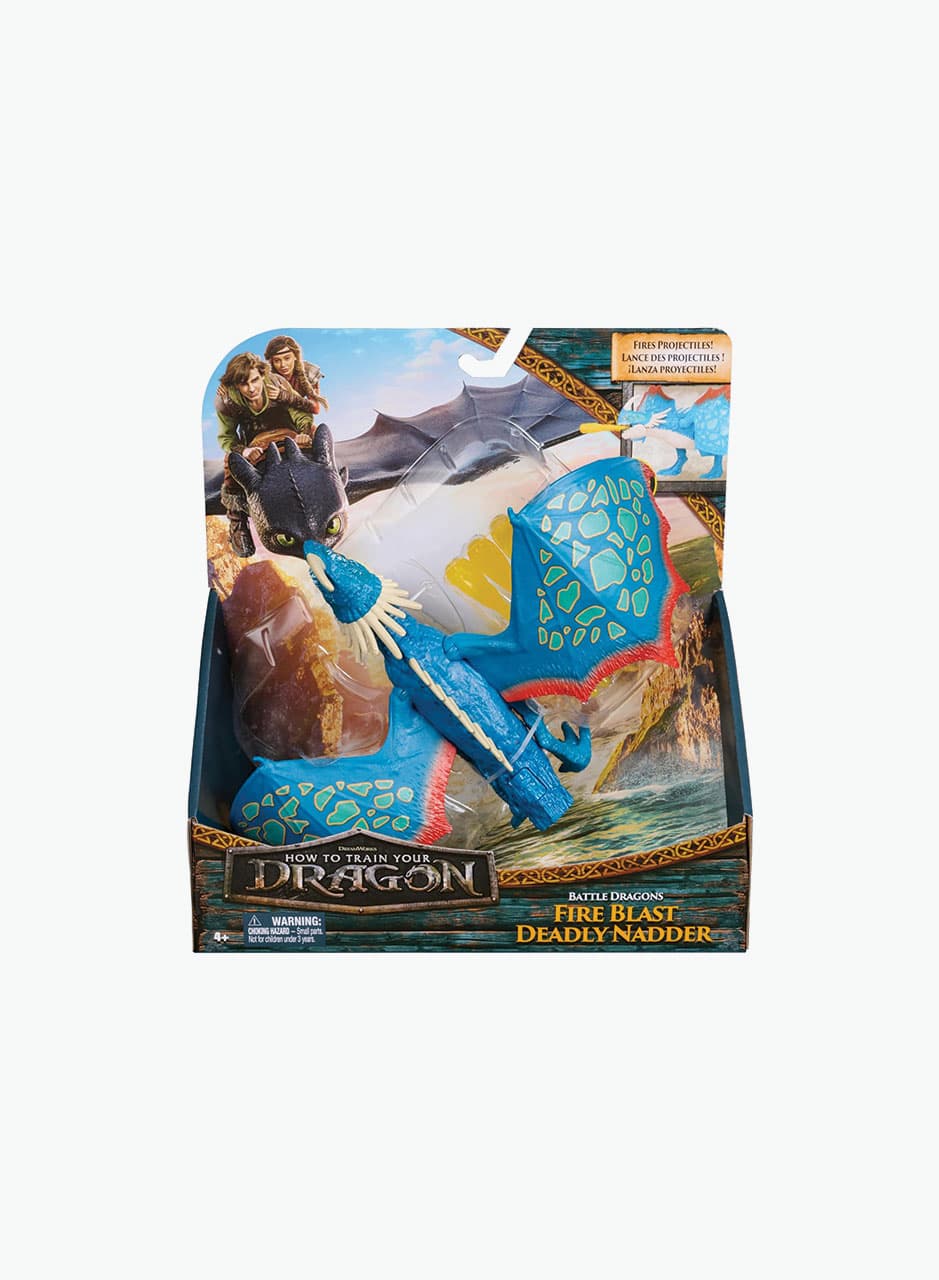 Spin Master Ֆիգուր Dreamworks Dragons «Կրակ արձակող մահվան Նադդեր 25 սմ»