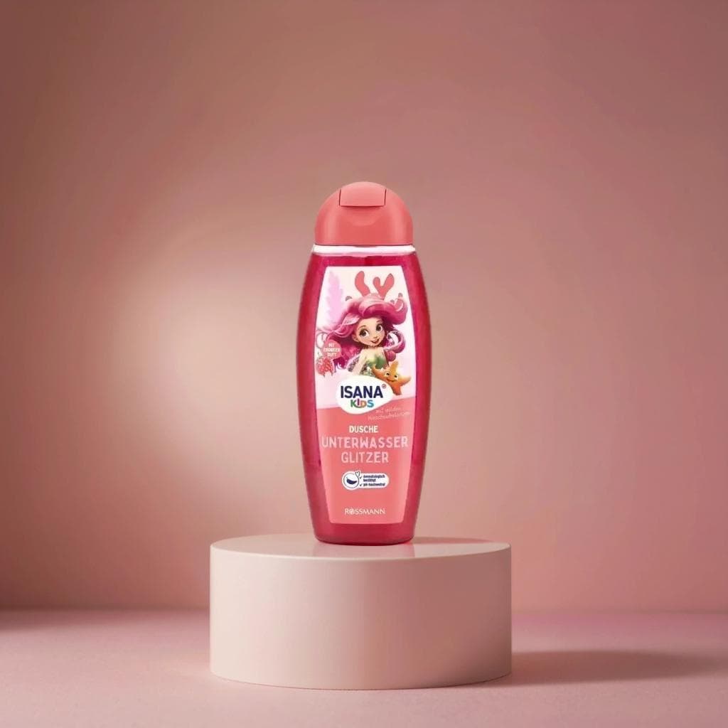 ISANA KIDS ԼՈԳԱՆՔԻ ԳԵԼ GLITZERDUSCHE, 300 ՄԼ