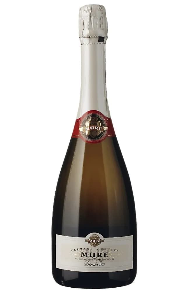 RENE MURE Crémant d'Alsace Demi-Sec սպիտակ փրփրուն կիսաչոր գինի, 0.75լ