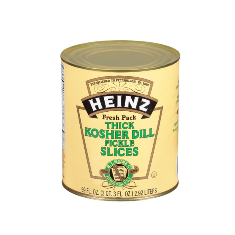 Մարինացված վարունգ (օղակներով) Հայնց Thick Kosher Dill Pickle Slices 2.92լ