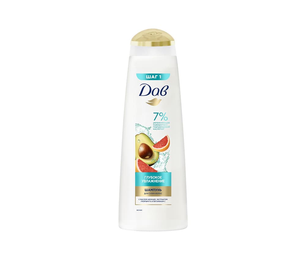 Կանացի Շամպուն գրեյֆրուտի բուրմունքով "Dove" 380 մլ․