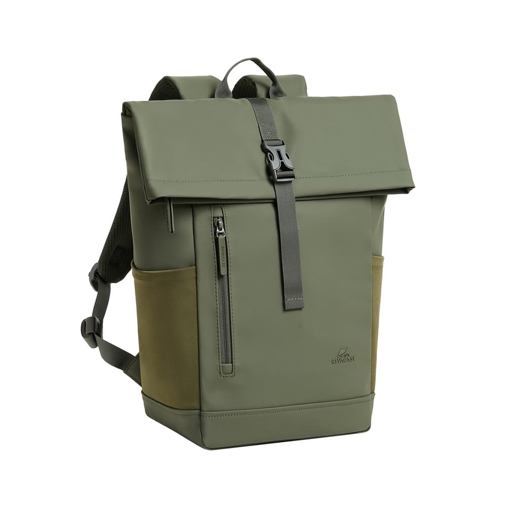 Ուսապարկ Rivacase 7826 olive green Eden-ECO 17L Roll top 14"