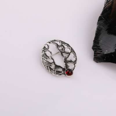 Արծաթե կախազարդ Նռան հյութ Kara Silver