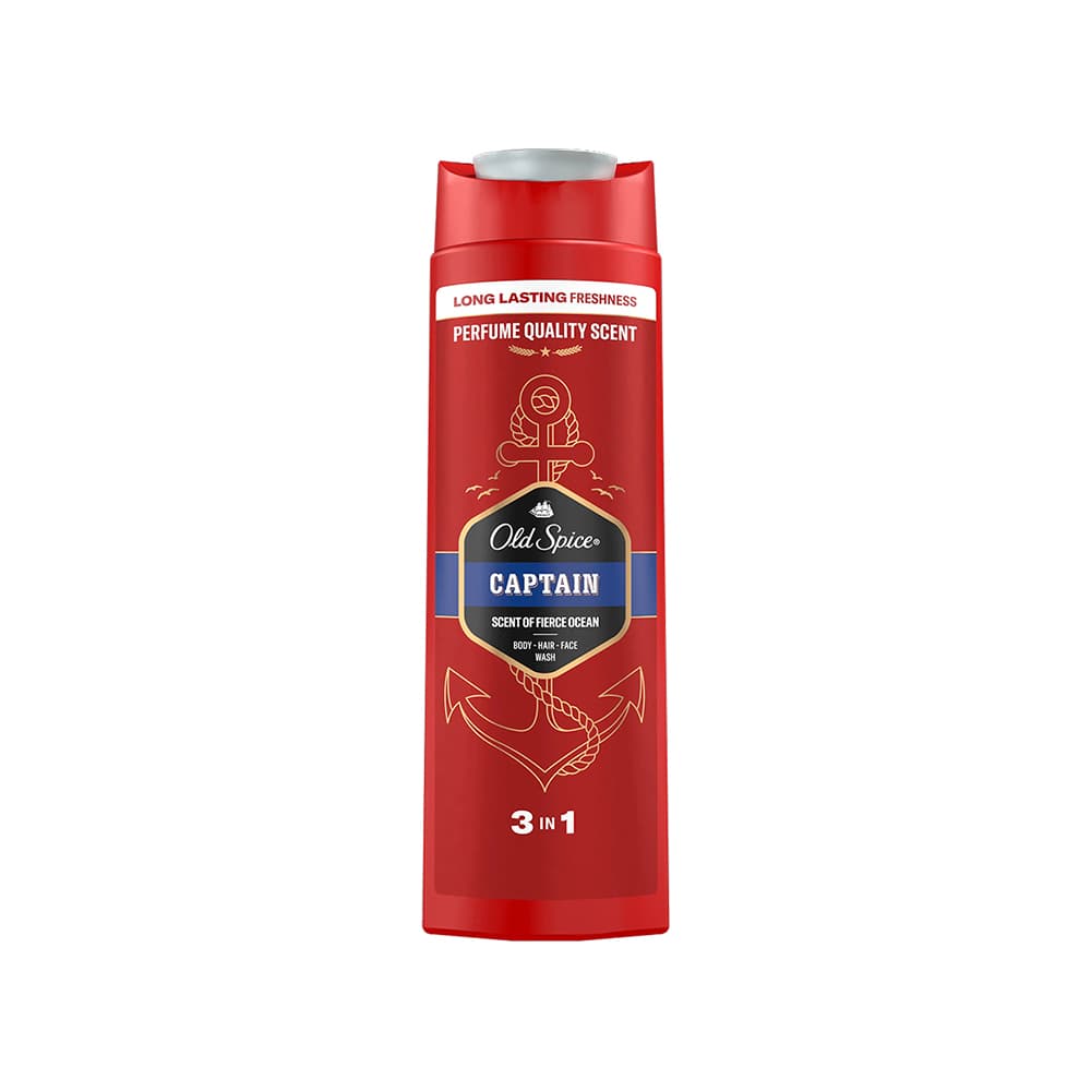 Old Spice լոգանքի գել Captain 3-ը 1-ում 400մլx6
