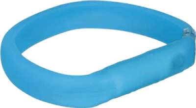Trixie Կարգավորվող լուսավոր օձիք USB կապույտով, շների համար, XS-S 35 սմ / 18 մմ