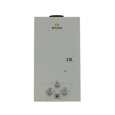 Գազային ջրատաքացուցիչ SOLIDO JSD20 S02 (1555) 12L Nikel