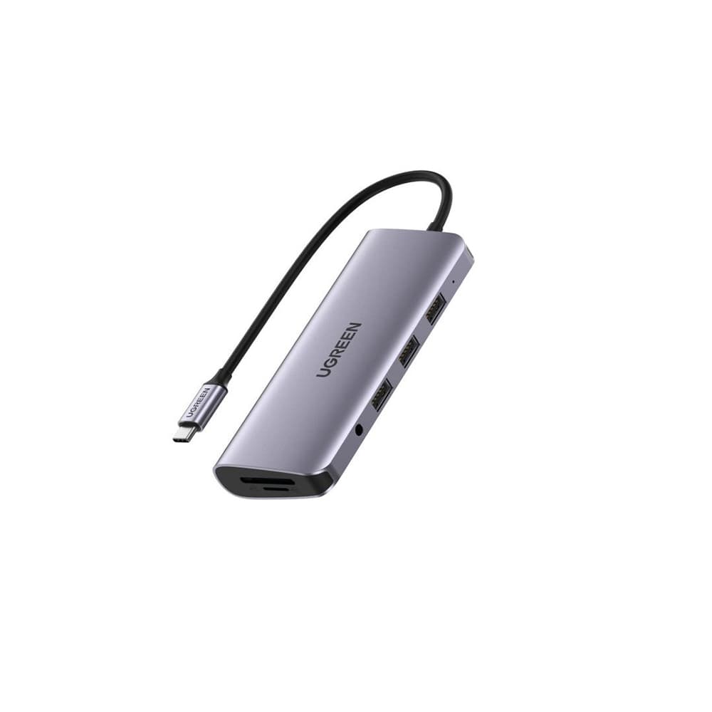 Բաժանարար UGREEN CM512 45000 6-in-1 USB-C HUB