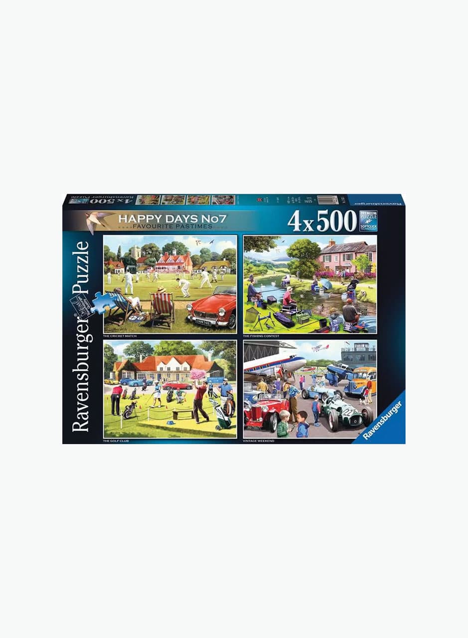 Ravensburger Փազլ «Սիրելի զբաղմունքներ» 4*500 կտ.