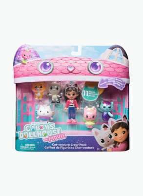 Spin Master Ֆիգուրների հավաքածու Gabby's Dollhouse "Cat Venture Crew Pack"