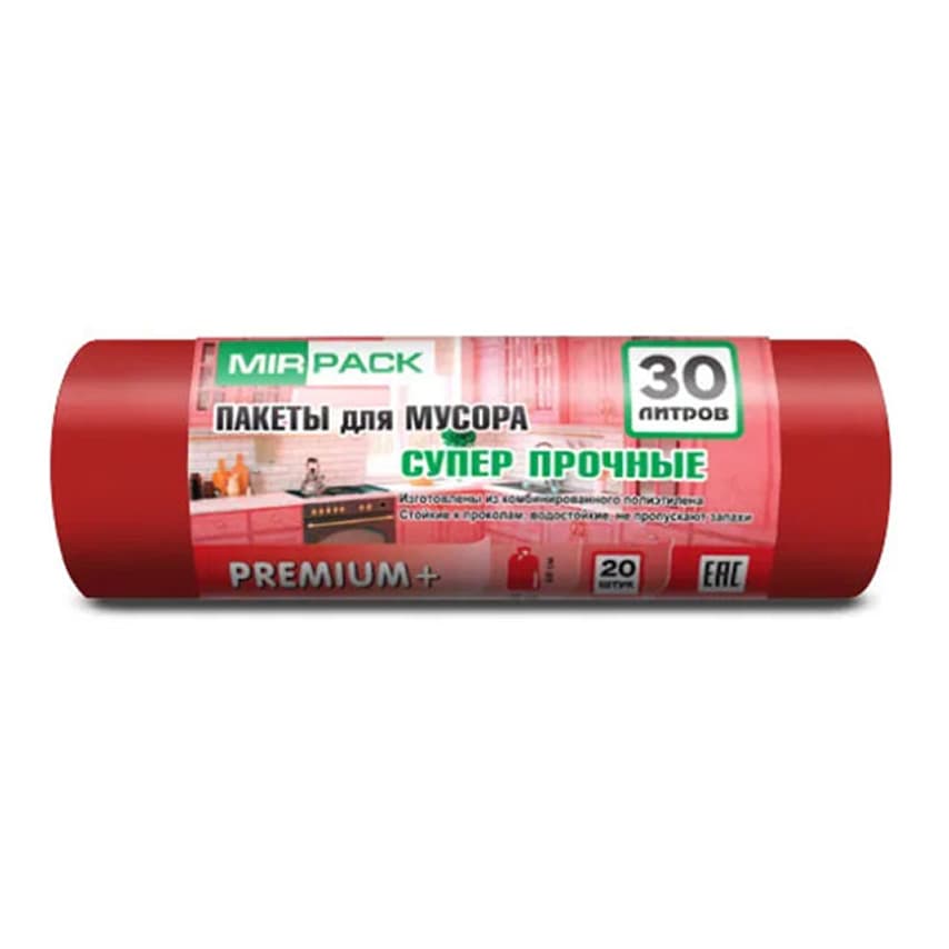 Աղբի պարկ MirPack 30լ Premium+