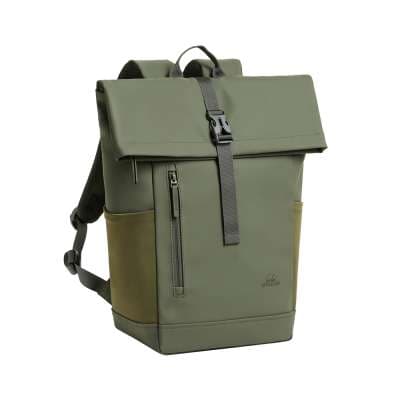 Ուսապարկ Rivacase 7826 olive green Eden-ECO 17L Roll top 14"