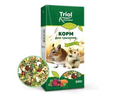 Կրծողների կեր Triol 500գ