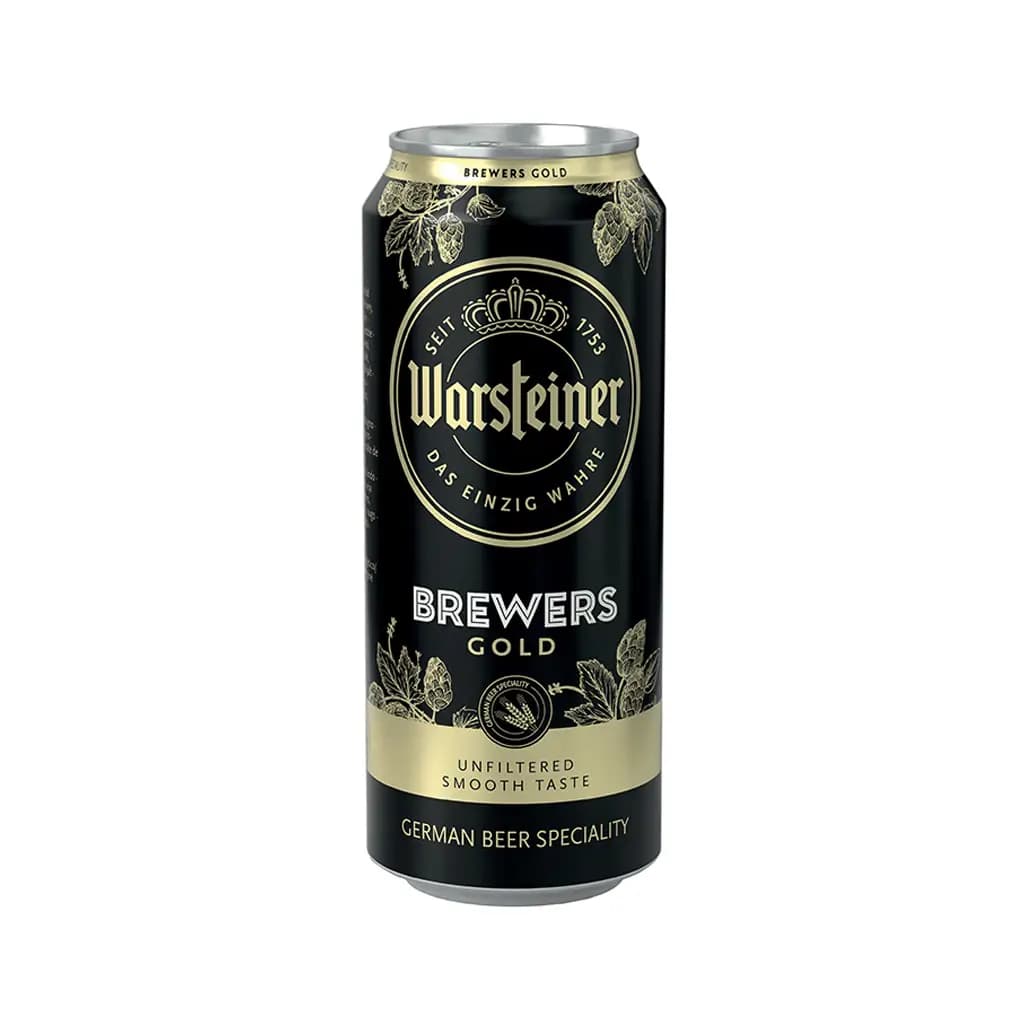Գարեջուր «Warsteiner Brewers Gold» ե/տ 500մլ