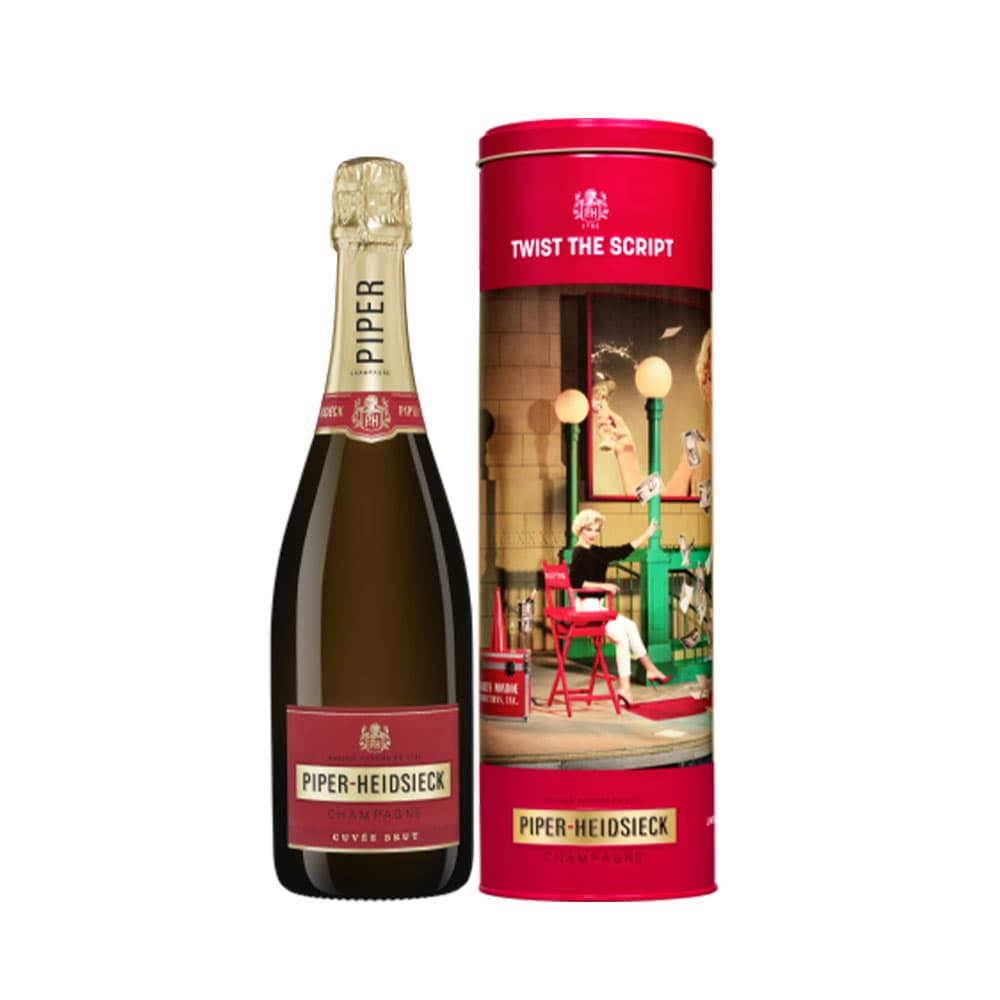Piper Heidsieck Cuvee Brut 0.75լ + TT Marlyn Monroe