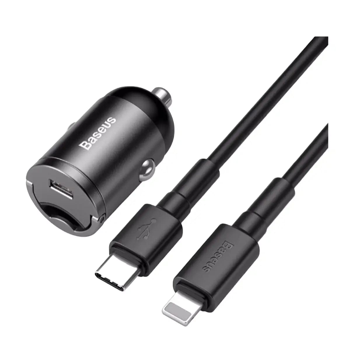 Լիցքավորիչ մեքենայի Baseus Type C IP 18W cabel