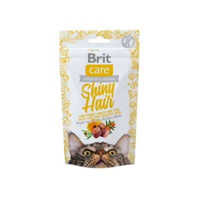 Brit Care Shiny Hair սաղմոնով քաղցրավենիք կատուների համար, 50 գ։
