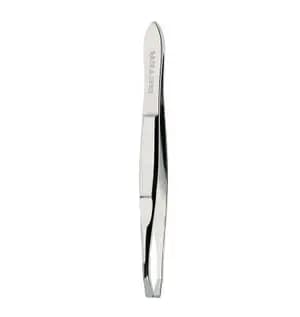 Nickelplated crab-tip tweezers - Beter